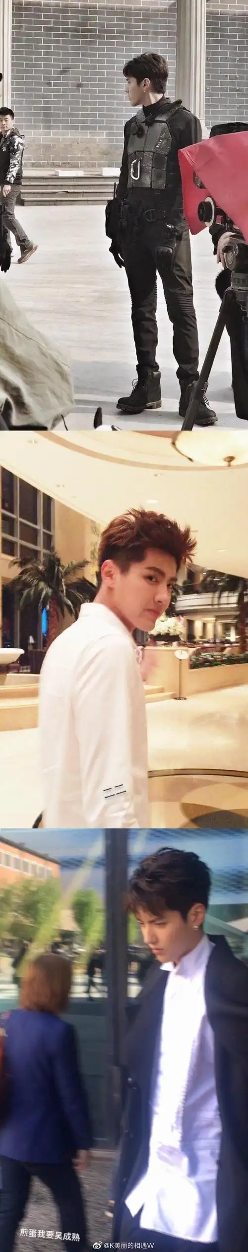 吴亦凡生图合集,超凡颜值看呆路人