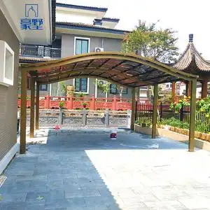 车棚停车棚别墅