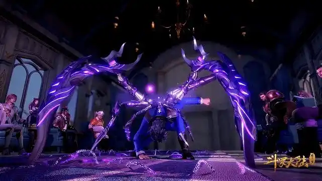 斗罗大陆唐三的八蛛魂骨才是真正的bug三次强化后变成了装甲