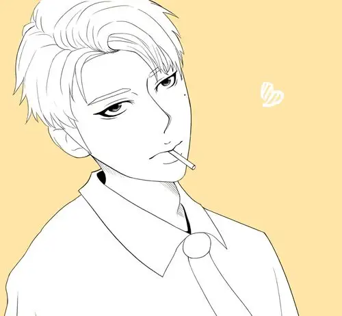 前段时间摸鱼作品 各式各样的卡通蔡徐坤|插画|插画习作|犬系小太阳