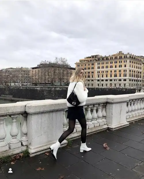 一些时尚博主最最常见的摆拍姿势