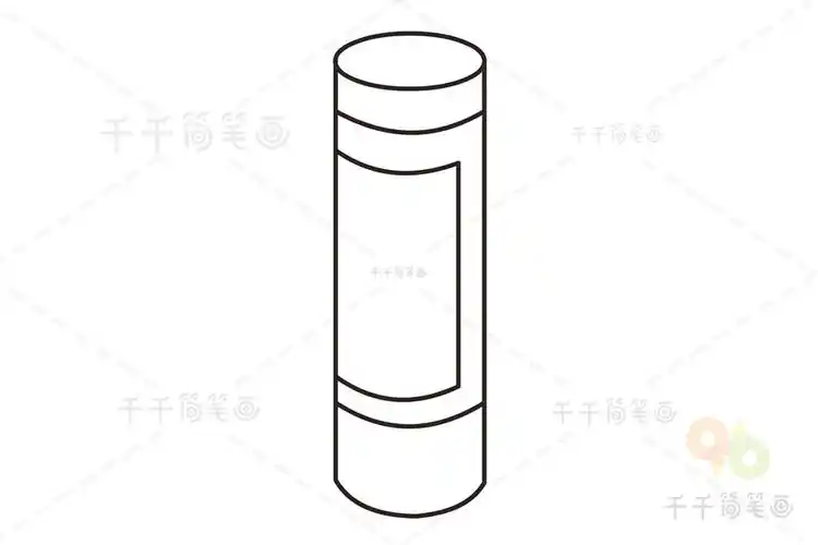 胶棒简笔画图片