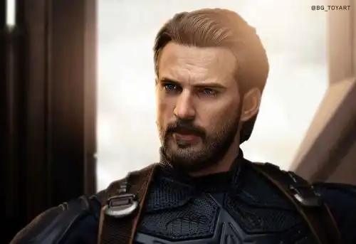 《复仇者联盟3:无限战争》美国队长 1:6比例珍藏人偶官方实物图