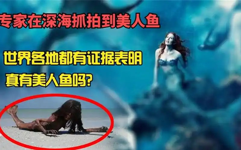 专家在深海抓拍到美人鱼,世界各地都有证据表明,真有美人鱼吗?