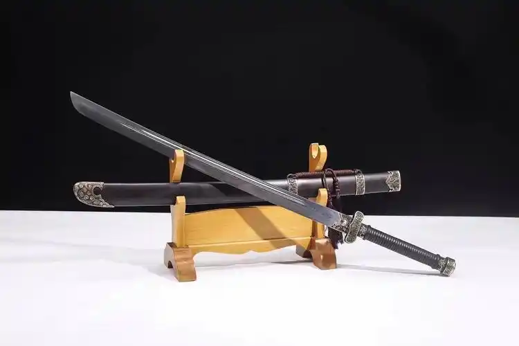 盗墓笔记铜装百炼钢 黑金古刀_和风堂美术刀剑-站酷zcool