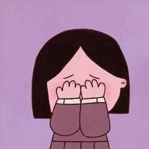 微信最可爱插画风动漫女生头像,卡通头像图片-回车桌面