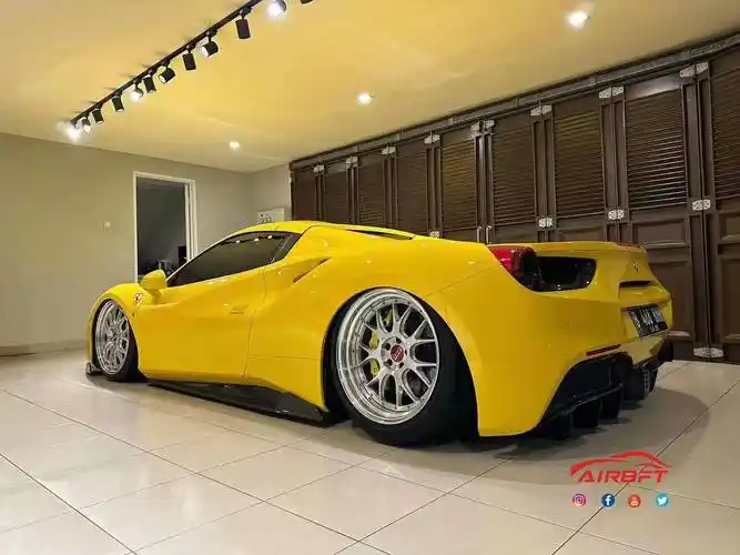 "目不转睛"法拉利488改装airbft气动避震极品姿态_搜狐汽车_搜狐网