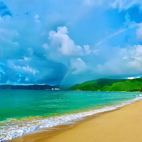 三亚游 观(海)湾篇 写美篇海南网红旅游区,亚龙湾,气候温和,风景如画