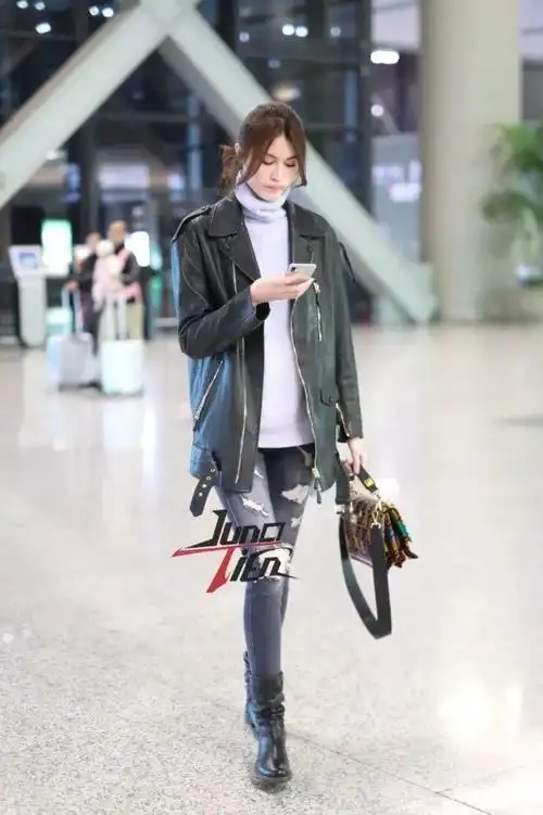 明星唐嫣刘亦菲倪妮12月女星穿搭报告书谁才是你心中的街拍女王