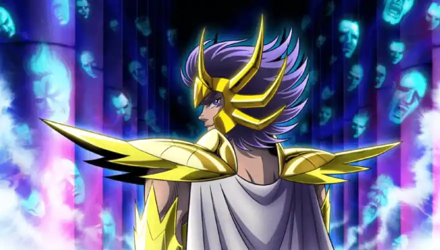 在《圣斗士星矢》中,巨蟹座的圣斗士被描述为操控"积尸气冥界波"的