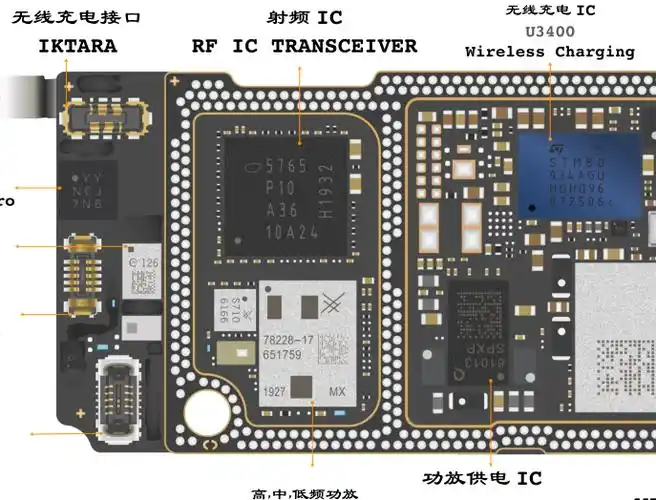 苹果11主板上下层分布图超高清下载-iphone11主板图片pdf高清完整版