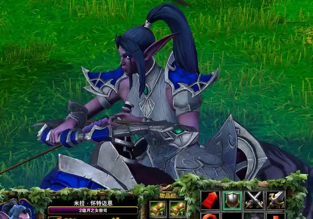 作为招募条件最简单,后期射程最远的穿刺单位,暗夜精灵族ac妹妹依靠