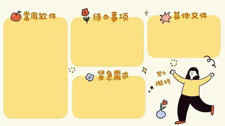 电脑分区壁纸,转给需要的小可爱 ​​​