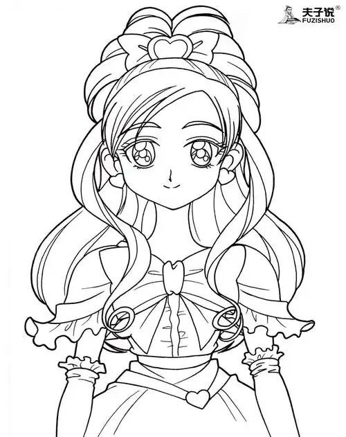 上学的时候喜欢画美少女吗记得上初中的时候没学过画画可偏偏喜欢画美