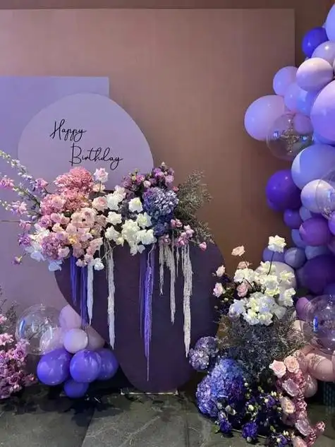 家庭生日怎么布置?