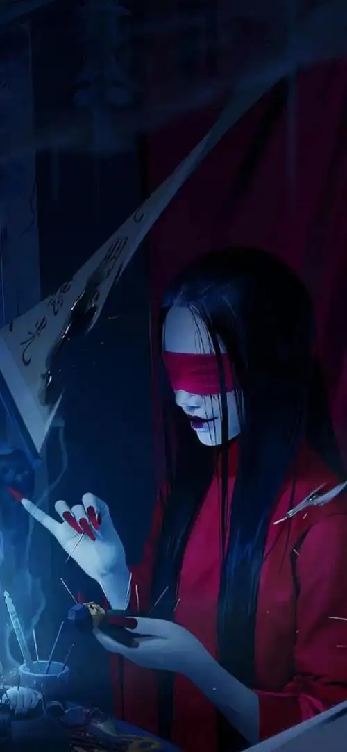 鬼新娘手机壁纸竖屏(超级小众的鬼新娘手机壁纸)(6)