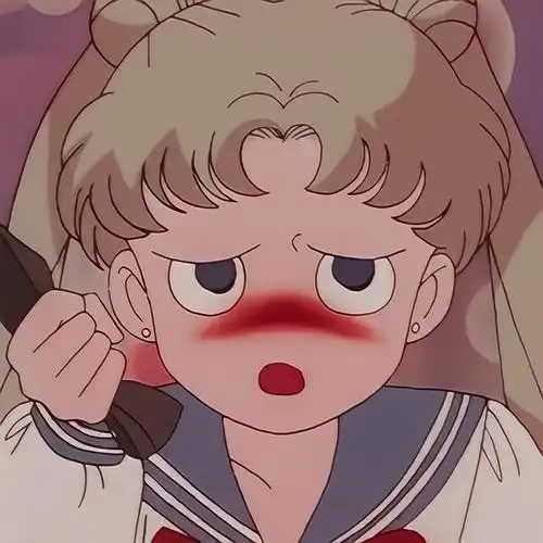 「第17期」动漫女头:美少女战士 月野兔无水印女生头像