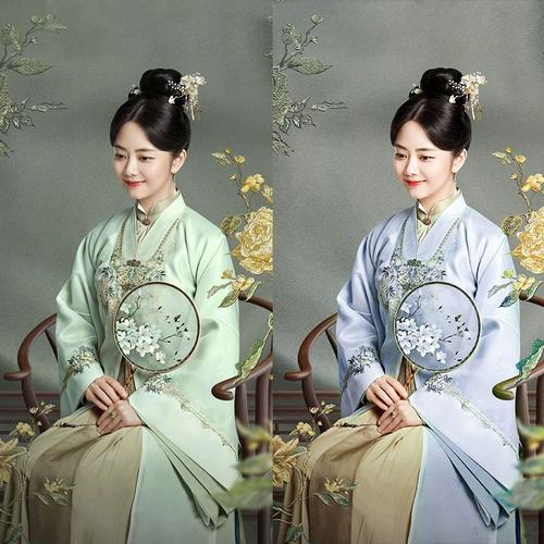 影视古装谭松韵锦心似玉同款古装明制汉服中国风仙女裙写真演出服