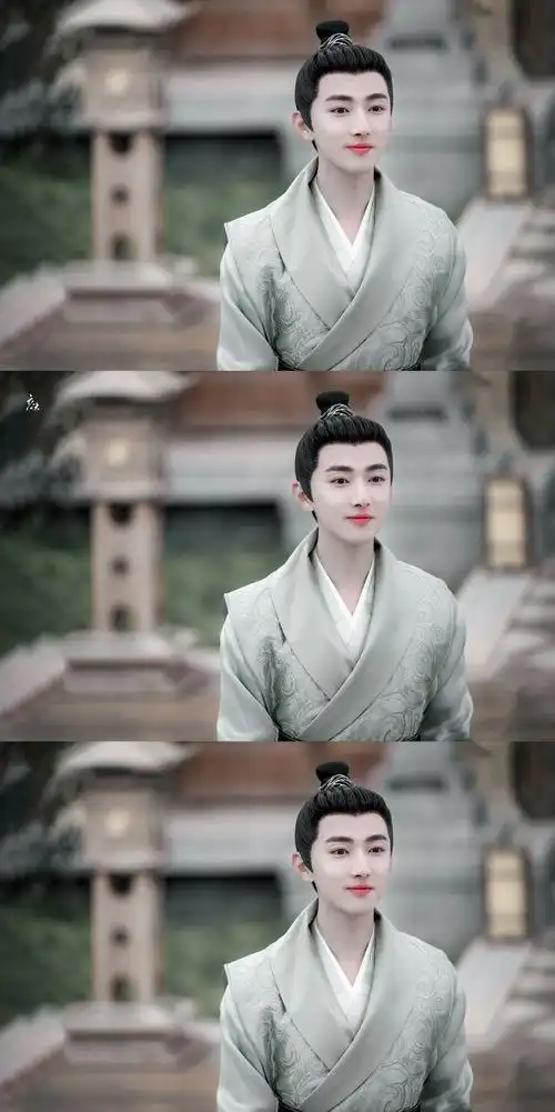 刘昱晗就是那种,不需要任何刘海.