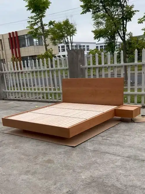 樱桃木实木悬浮床