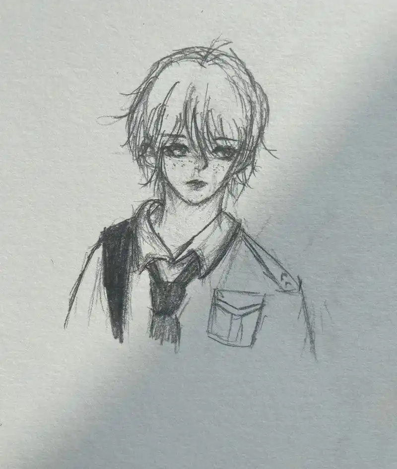 朱志鑫#铅笔稿 #画渣日常 #铅笔稿 #手绘 - 抖音