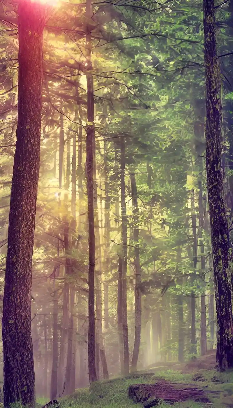 唯美意境 #一起享受大自然的美 #风景 #森林氧吧 @@d - 抖音