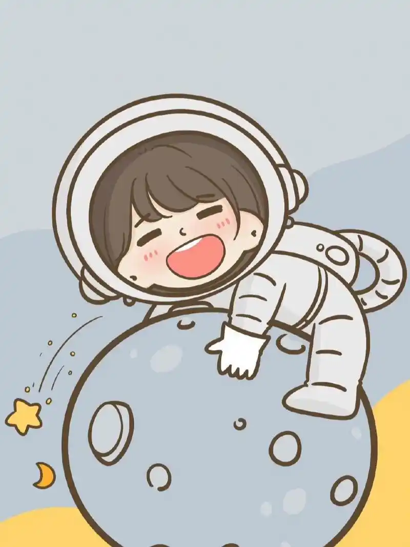 宇航员主题q版动漫系列