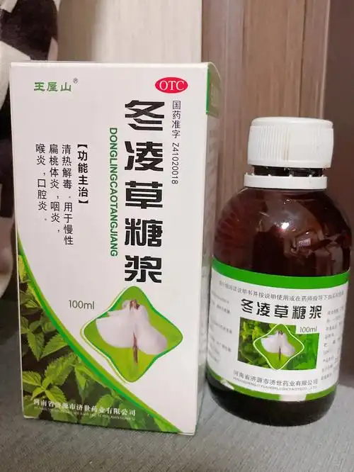 前男友安利的冬凌草糖浆