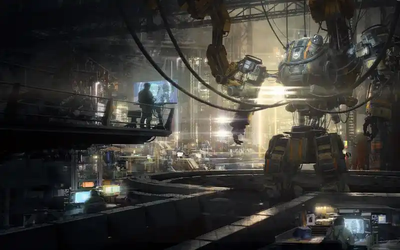 泰坦陨落机器人游戏画面iphone壁纸