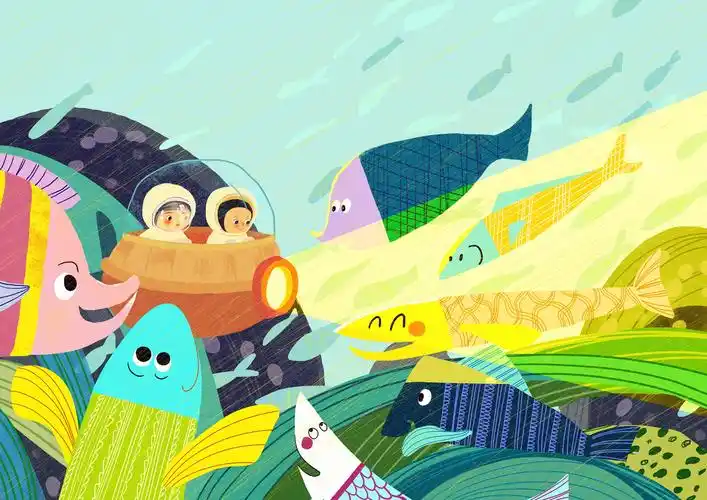 海底世界儿童插画