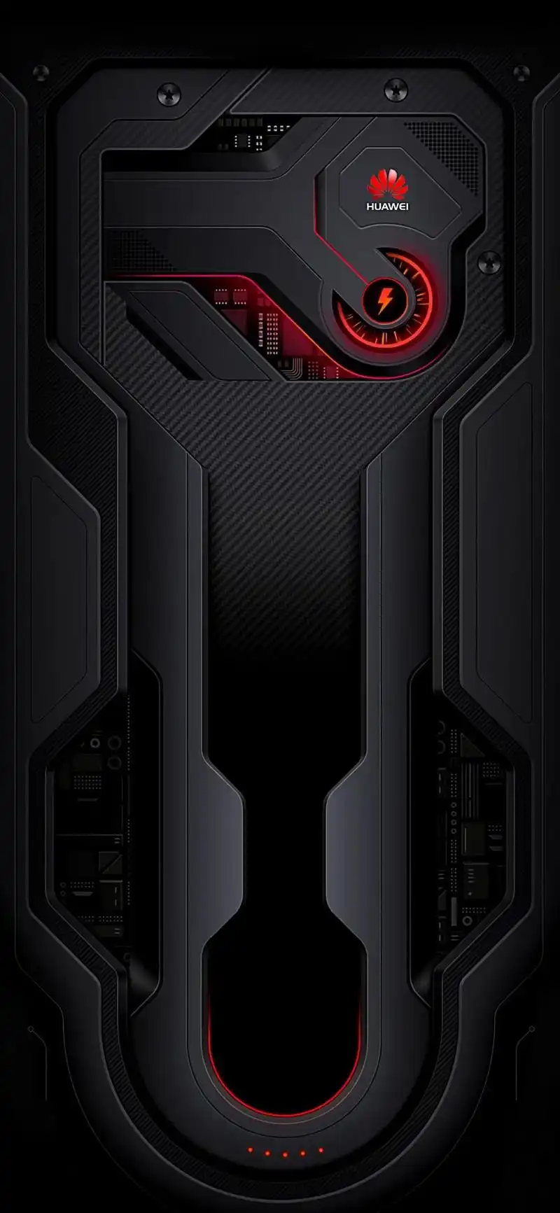 今日壁纸有透明效果的高分辨率手机内部结构壁纸