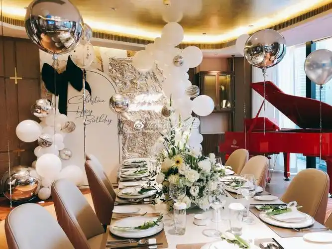 07简约成人生日派对布置
