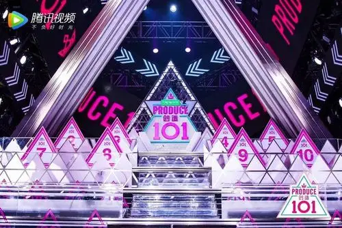 腾讯的创造101,于2018年04月21日(首期播出)腾讯视频首次播出