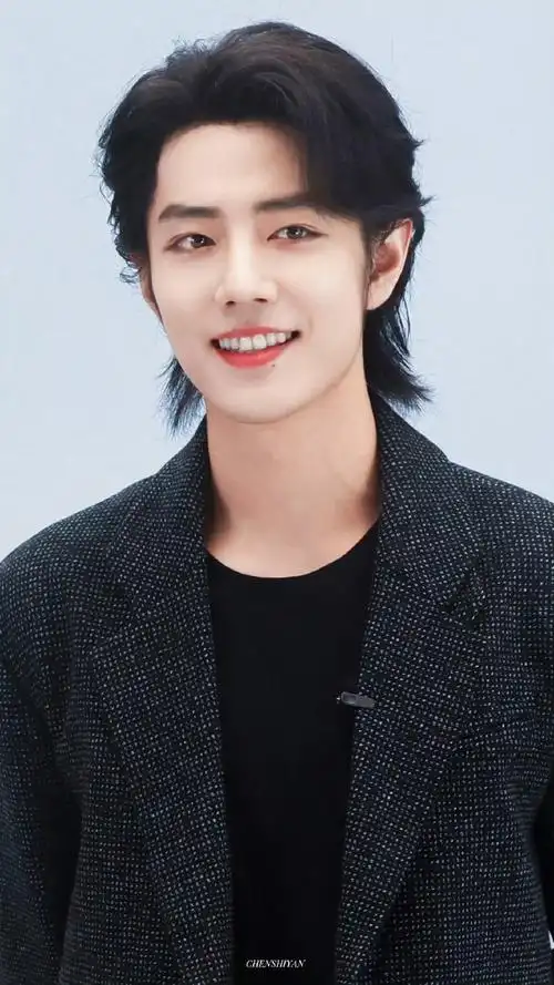 肖战狼尾发型好绝