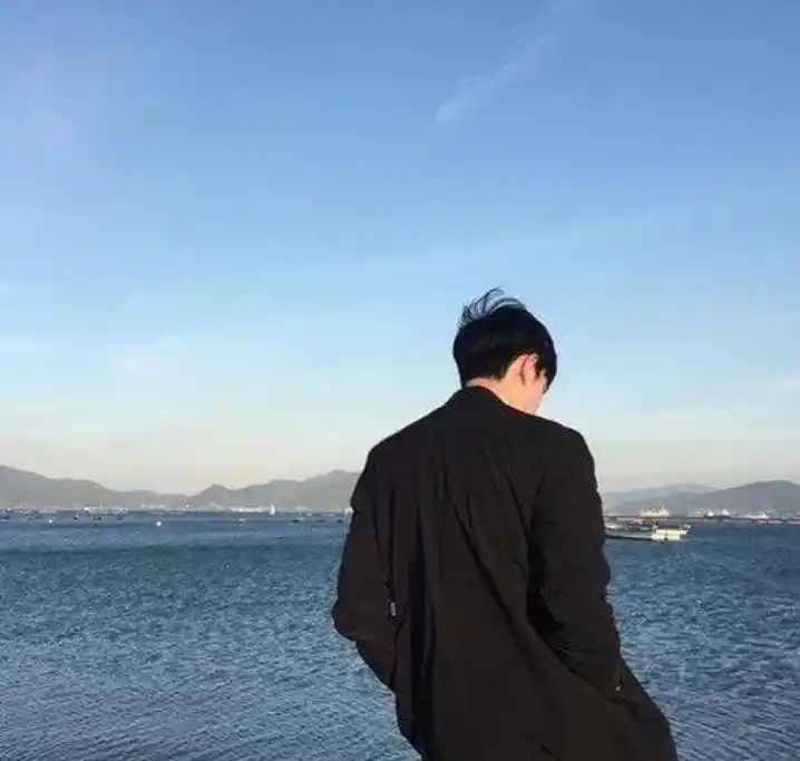 一个男人孤独沧桑背影图片,夜晚街上孤独男人背影