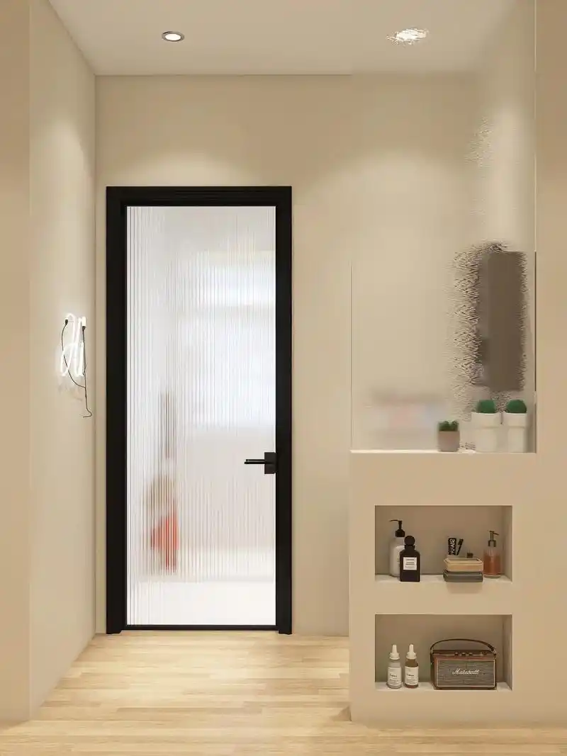 小户型北欧风原木浴室丨幸福感满满