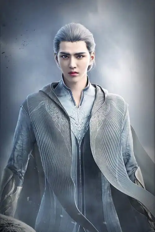 吴亦凡爵迹中银尘扮相,果然是从漫画里走出来的人物,太美好!