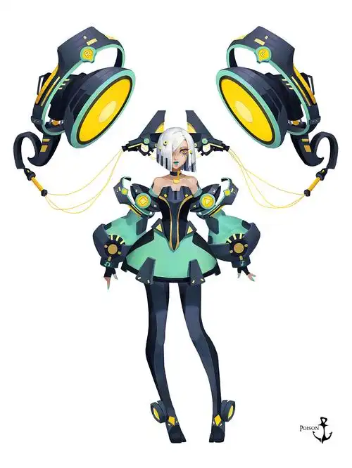 角色设计科幻现代向