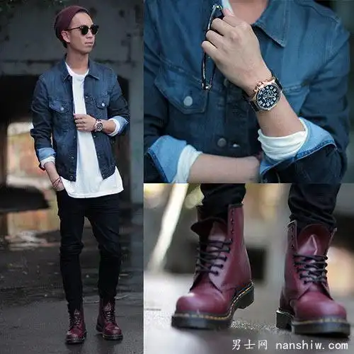 一双黑色军靴,如何搭配裤子,裤腿又该如何处理? - 知乎