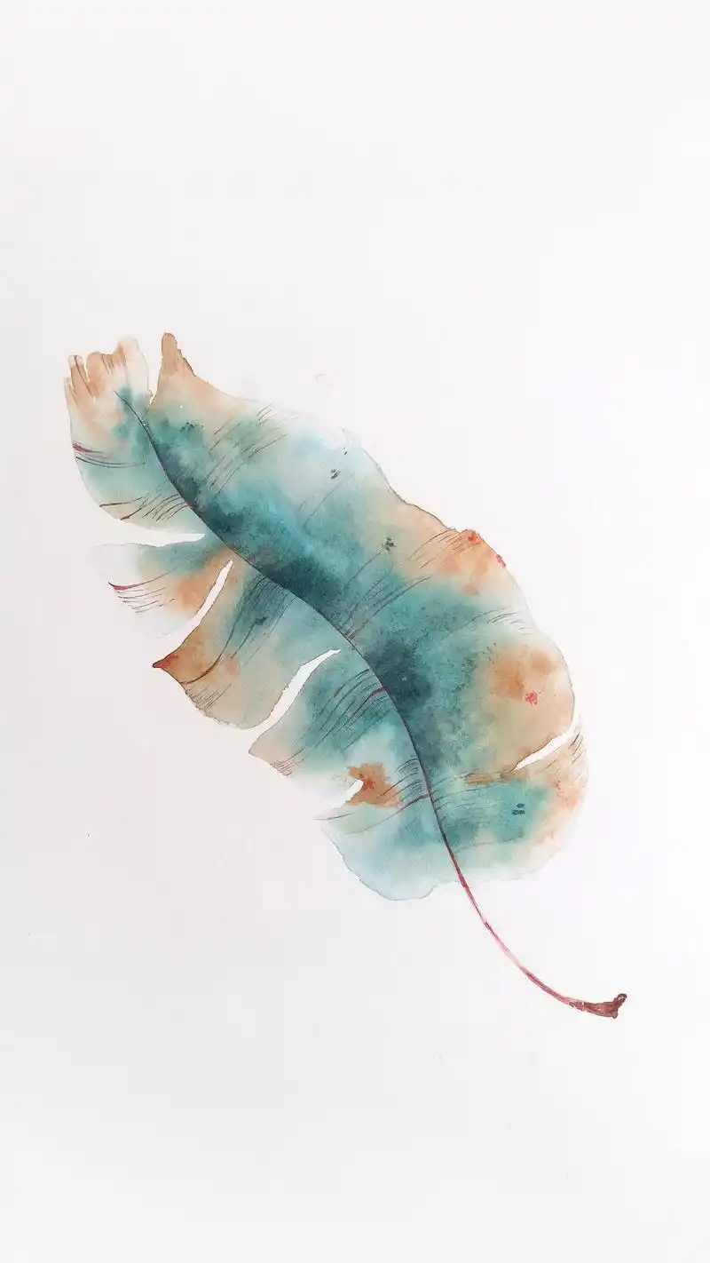 小清新水彩手绘手机壁纸