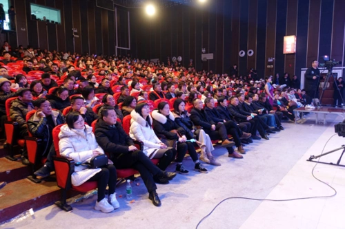 联欢会现场观众席.图片来源:常德文明网