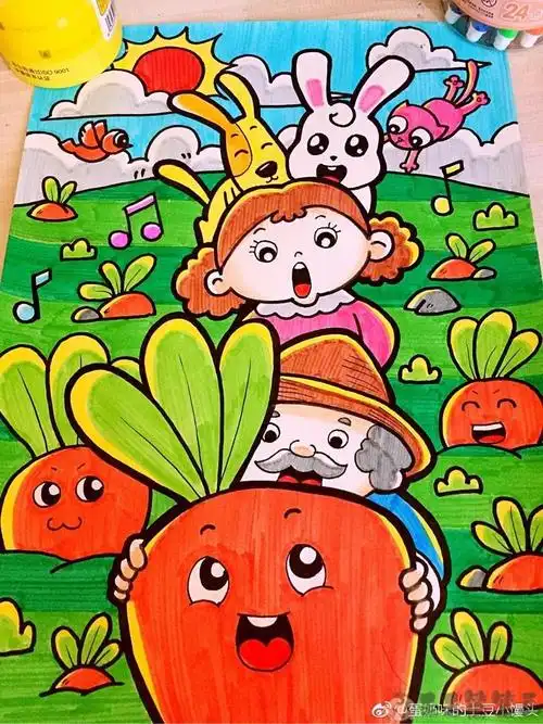 儿童画画大全简单漂亮 - 第2页 - 毛毛简笔画