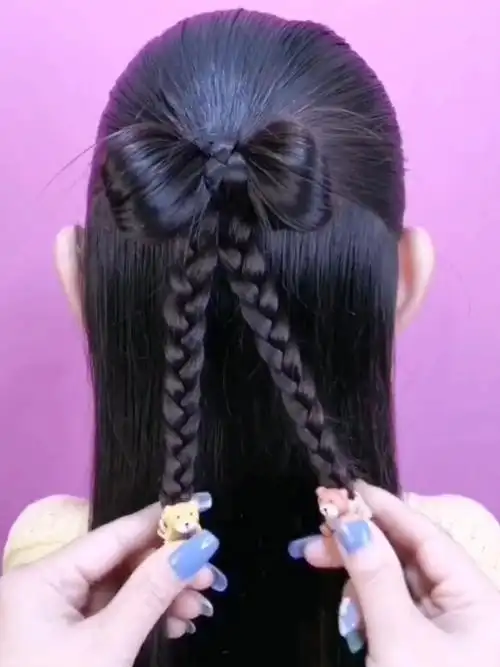 适合7岁以下日常简单宝宝发型编发盘点