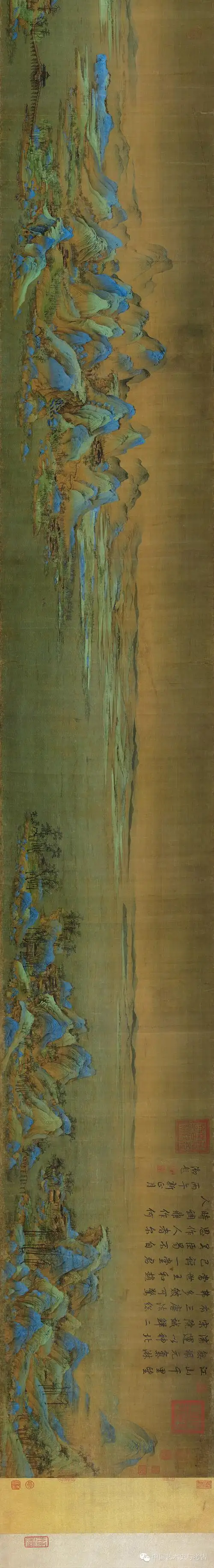 高清系列北宋王希孟千里江山图卷中的人们都在干些啥查查362