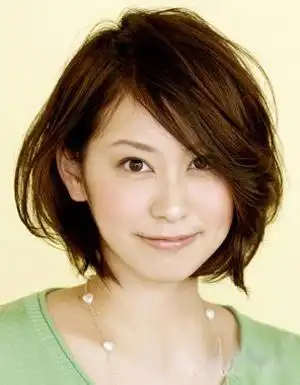 女斜刘海发型图片