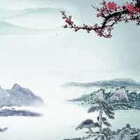 好看的古风山水微信头像点击鼠标右键下载