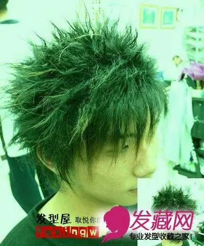 七款男生锡纸烫发型图片 清楚认识锡纸烫效果