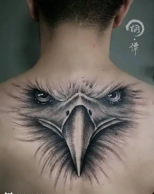 鹰纹身图片