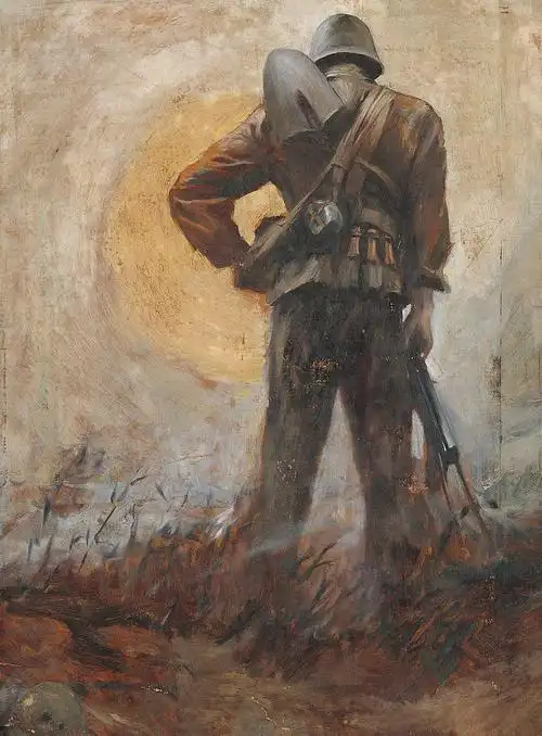 美术欣赏/对越自卫反击战图版欣赏