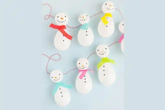 用于头部的气球小一些且更圆一些